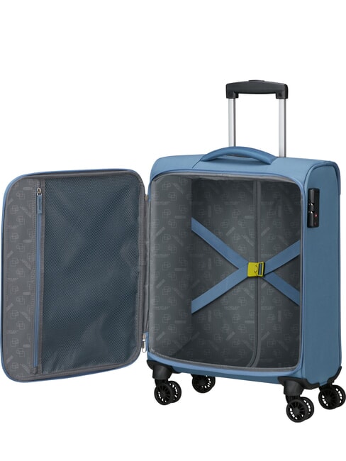AIR WAVE Hand Luggage Trolley coronet blue/lime - Hand luggage