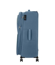 AMERICAN TOURISTER AIR WAVE Cabin + Medium + Large Trolley Set  coronet blue/lime - Trolley Set - 4