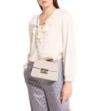 FURLA BELLA Small leather bag st andromeda pearl - Women&rsquo;s Bags - 5