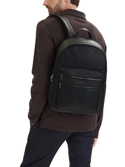 TH WOVEN 14" laptop backpack black - Laptop backpacks