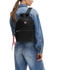 TOMMY HILFIGER TJ CITY CHARM Women's Backpack black - Women&rsquo;s Bags - 5