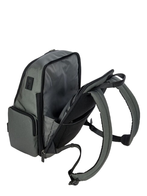 MONZA 15" laptop backpack, expandable grey/black - Laptop backpacks