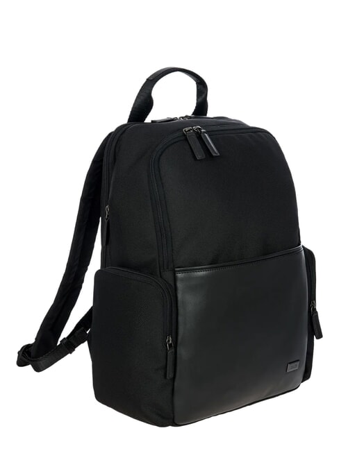 MONZA 15" laptop backpack, expandable black / black - Laptop backpacks