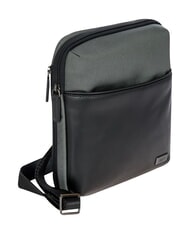 BRIC&rsquo;S MONZA Expandable tablet bag grey/black - Over-the-shoulder Bags for Men - 3