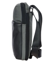 BRIC&rsquo;S MONZA Expandable tablet bag grey/black - Over-the-shoulder Bags for Men - 4