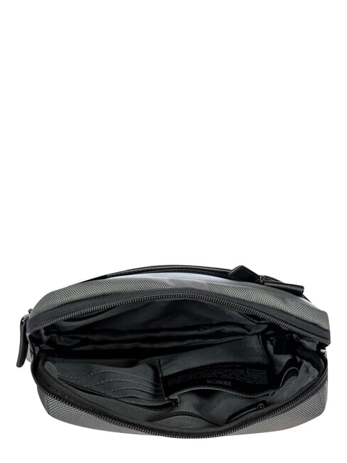 MONZA Expandable tablet bag grey/black - Over-the-shoulder Bags for Men