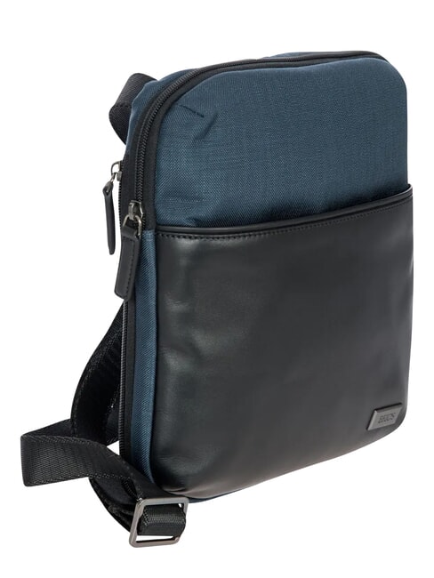 MONZA Expandable tablet bag navy/navy - Over-the-shoulder Bags for Men