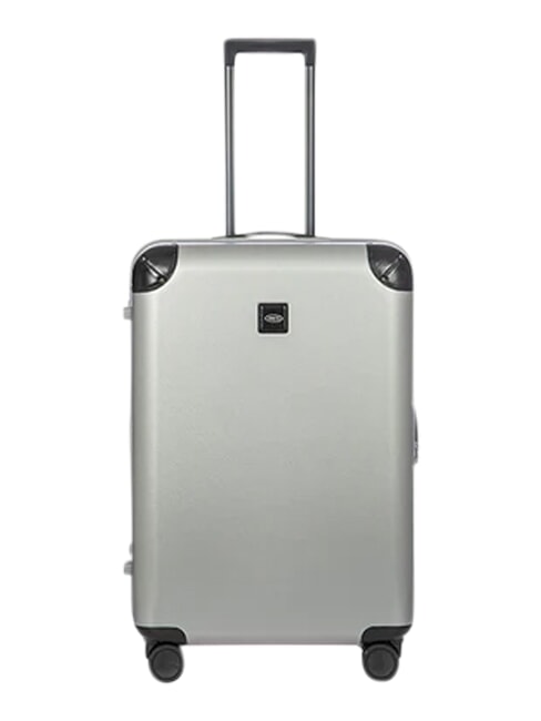 AMALFI Medium size trolley silver/black - Rigid Trolley Cases