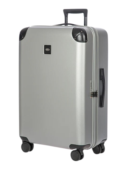 AMALFI Medium size trolley silver/black - Rigid Trolley Cases