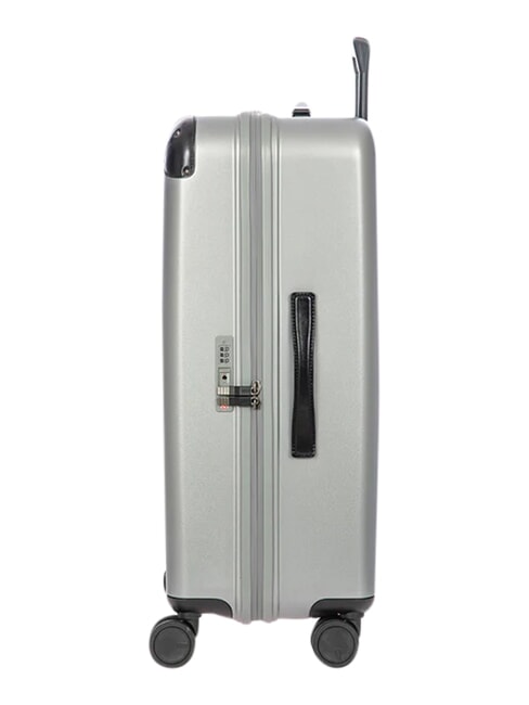 AMALFI Medium size trolley silver/black - Rigid Trolley Cases