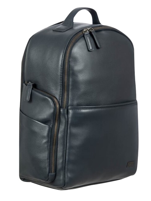TORINO 15 "laptop backpack, in leather navy - Laptop backpacks