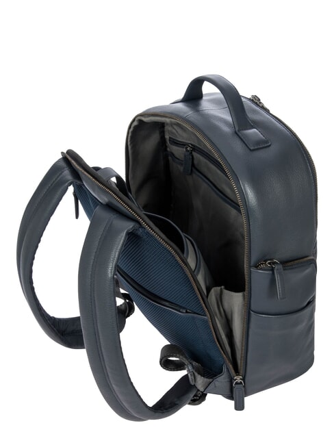 TORINO 15 "laptop backpack, in leather navy - Laptop backpacks