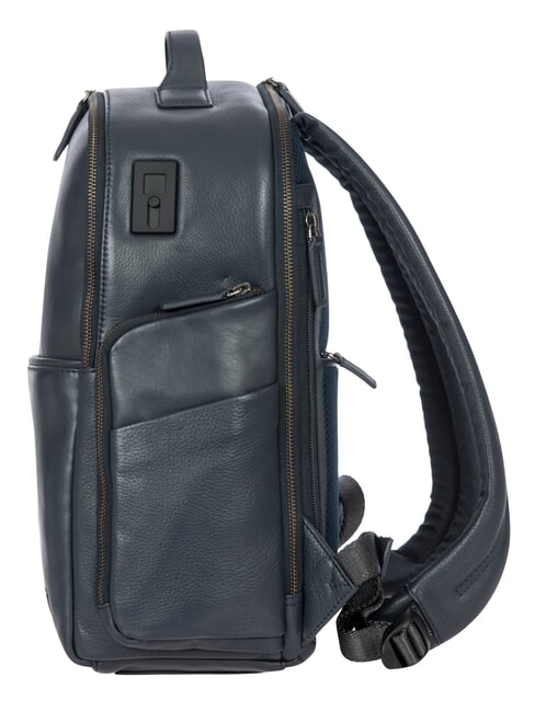 TORINO 15 "laptop backpack, in leather navy - Laptop backpacks