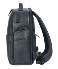 BRIC&rsquo;S TORINO 15 "laptop backpack, in leather navy - Laptop backpacks - 5