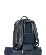BRIC&rsquo;S TORINO 15 "laptop backpack, in leather navy - Laptop backpacks - 6