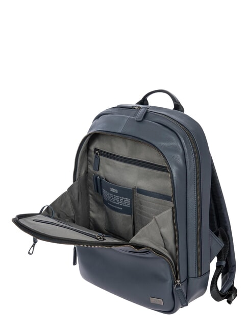 TORINO 13 "laptop backpack, in leather navy - Laptop backpacks