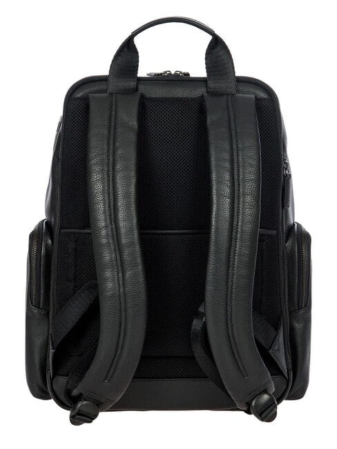 TORINO 15" laptop backpack, in leather Black - Laptop backpacks