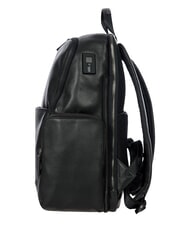 BRIC&rsquo;S TORINO 15" laptop backpack, in leather Black - Laptop backpacks - 4