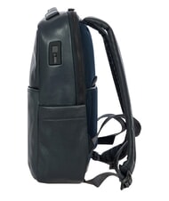 BRIC&rsquo;S TORINO 14" laptop backpack, in leather navy - Laptop backpacks - 4
