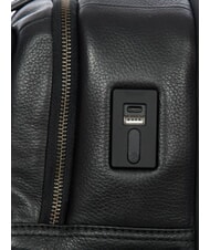 BRIC&rsquo;S TORINO 15.6" Laptop Backpack in Leather Black - Laptop backpacks - 5