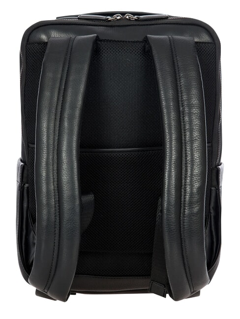 TORINO 14" laptop backpack, in leather Black - Laptop backpacks