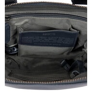 BRIC&rsquo;S TORINO Flat leather bag navy - Over-the-shoulder Bags for Men - 5