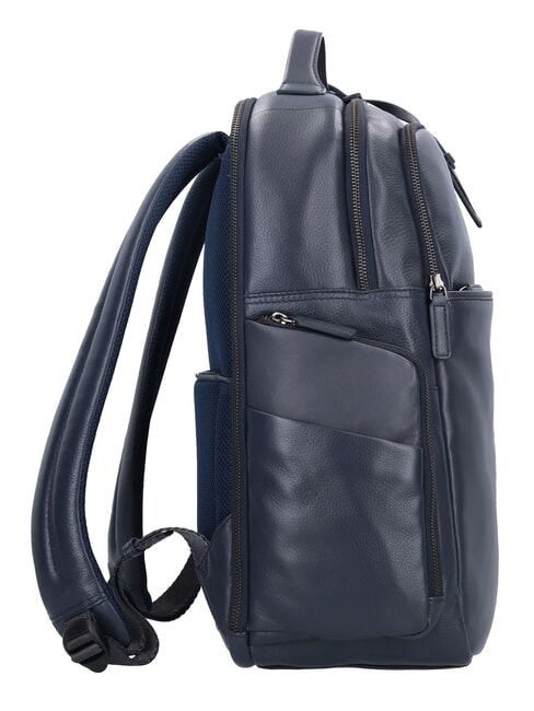 TORINO 15.6" Laptop Backpack in Leather navy - Laptop backpacks