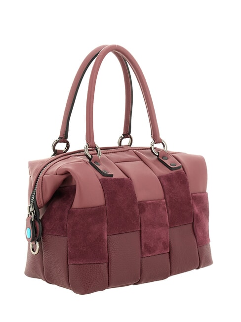 G3 PLUS L Convertible shopping bag, in leather Chianti - Women&rsquo;s Bags
