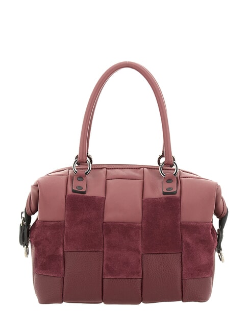 G3 PLUS L Convertible shopping bag, in leather Chianti - Women&rsquo;s Bags