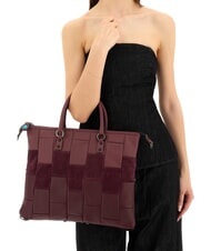 GABS G3 PLUS L Convertible shopping bag, in leather Chianti - Women&rsquo;s Bags - 2