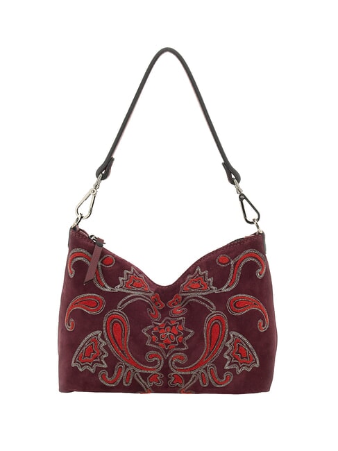 FILIPPA M Shoulder bag, with shoulder strap, in leather Chianti - Women&rsquo;s Bags