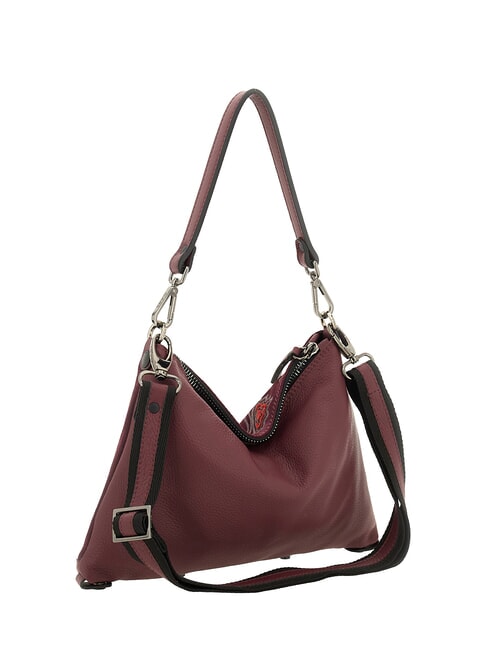 FILIPPA M Shoulder bag, with shoulder strap, in leather Chianti - Women&rsquo;s Bags