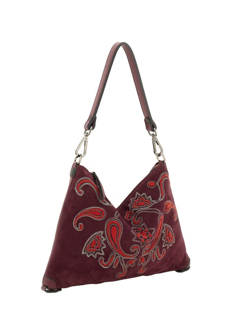 FILIPPA M Shoulder bag, with shoulder strap, in leather Chianti - Women&rsquo;s Bags