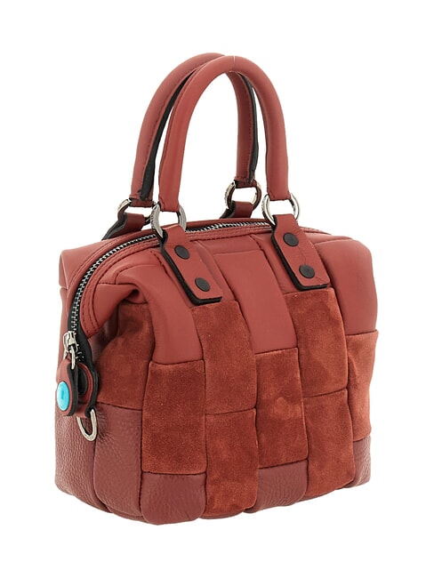 G3 MINI M Convertible bag, in leather terracotta - Women&rsquo;s Bags