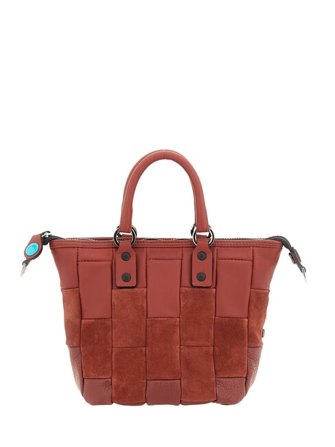 G3 MINI M Convertible bag, in leather terracotta - Women&rsquo;s Bags