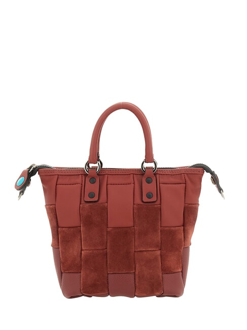 G3 MINI M Convertible bag, in leather terracotta - Women&rsquo;s Bags