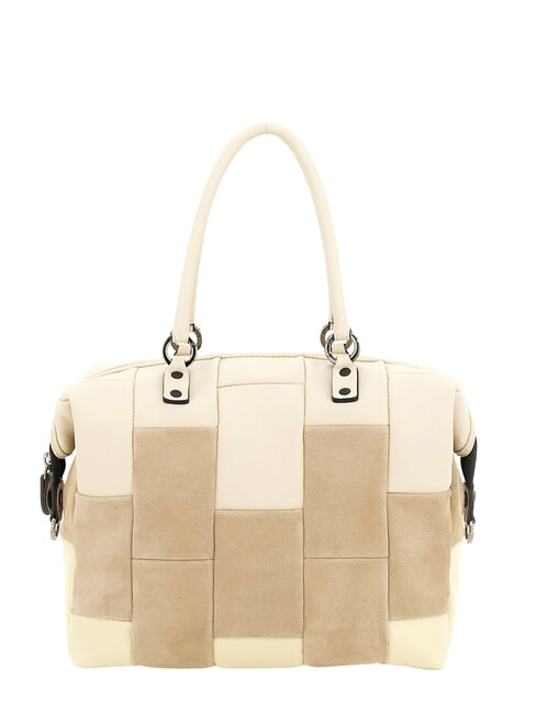 G3 PLUS XL Convertible Shopping Bag, in Leather linen - Women&rsquo;s Bags
