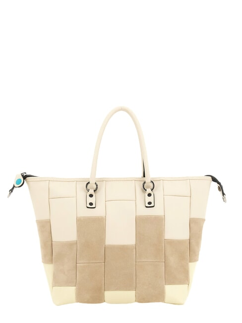 G3 PLUS XL Convertible Shopping Bag, in Leather linen - Women&rsquo;s Bags