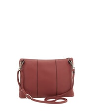 GABS BEYONCE Clutch bag with shoulder strap, in leather terracotta - Women&rsquo;s Bags - 4