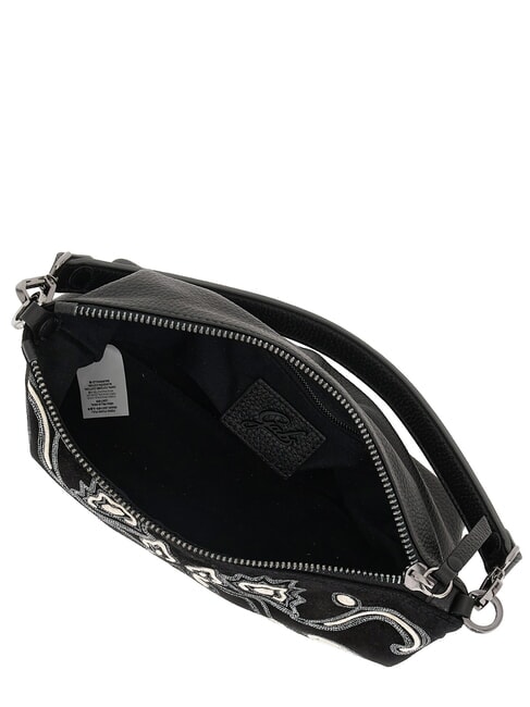 FILIPPA M Shoulder bag, with shoulder strap, in leather black - Women&rsquo;s Bags