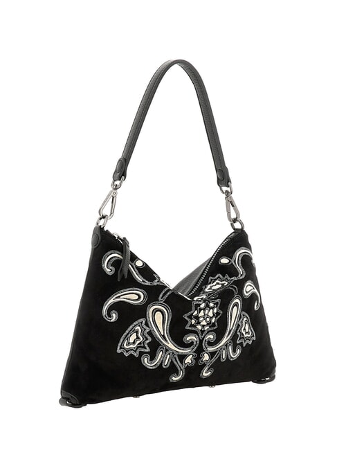 FILIPPA M Shoulder bag, with shoulder strap, in leather black - Women&rsquo;s Bags