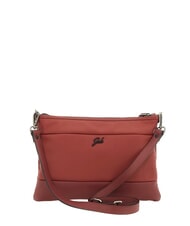 GABS ILIA Medium shoulder bag, in leather terracotta - Women&rsquo;s Bags - 3
