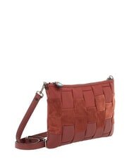 GABS ILIA Medium shoulder bag, in leather terracotta - Women&rsquo;s Bags - 4