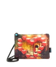 GABS BEYONCE MULTICOLOR M Leather clutch bag with shoulder strap multicolor - Women&rsquo;s Bags - 2