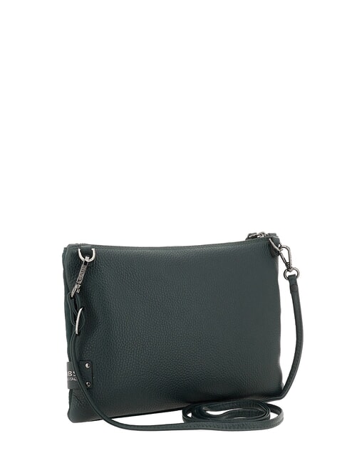 BEYONCE Clutch bag with shoulder strap, in leather fir - Women&rsquo;s Bags