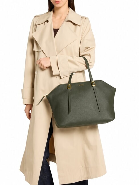 CHERRY Shoulder bag, leather seaweed - Women&rsquo;s Bags