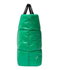 FURLA OPPORTUNITY Tote bag in shiny fabric joker green - Women&rsquo;s Bags - 4