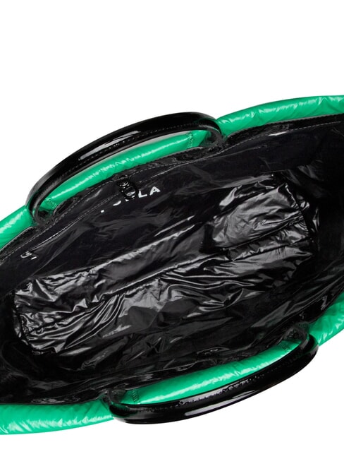 OPPORTUNITY Tote bag in shiny fabric joker green - Women&rsquo;s Bags