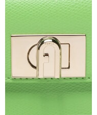 FURLA 1927 Mini leather bag with shoulder strap wasabi - Women&rsquo;s Bags - 4