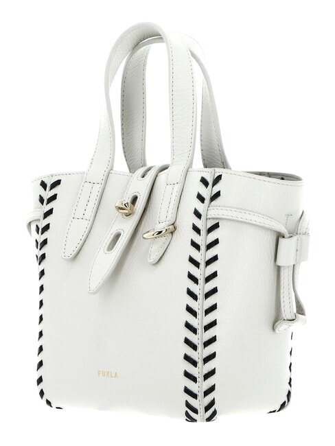NET Mini handbag, with shoulder strap marshmallow + black - Women&rsquo;s Bags